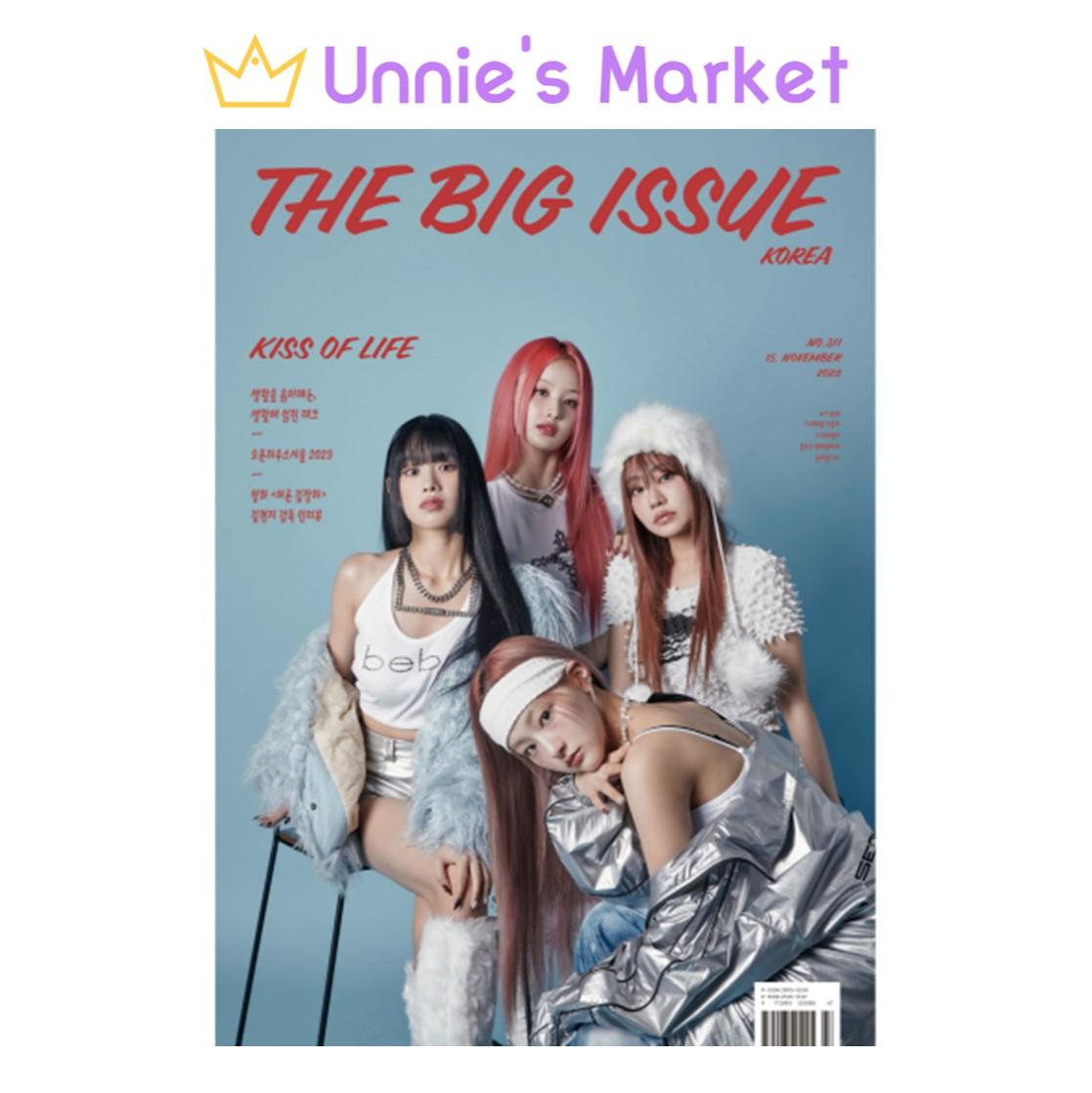 

ПОЦЕЛУЙ ЖИЗНИ — журнал «THE BIG ISSUE KOREA» + бесплатный подарок
