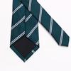 Business Dress Striped Tie, Polyester Cotton Jacquard 8Cm Striped Plaid Tie Source