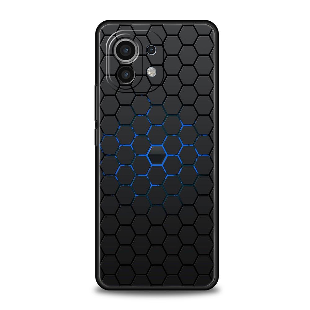 

Phone Case For Xiaomi Mi 15 14 13 12 11 Lite 14T 13T 12T 11T Pro Poco X7 X6 X5 X3 Pro F6 F5 F4 Cover Honeycomb Pattern For Poco X7 Pro