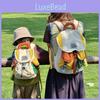 Outdoor Pattern Letter Leisure Parent Child Backpack Trendy Cool Kids Hiking Bag