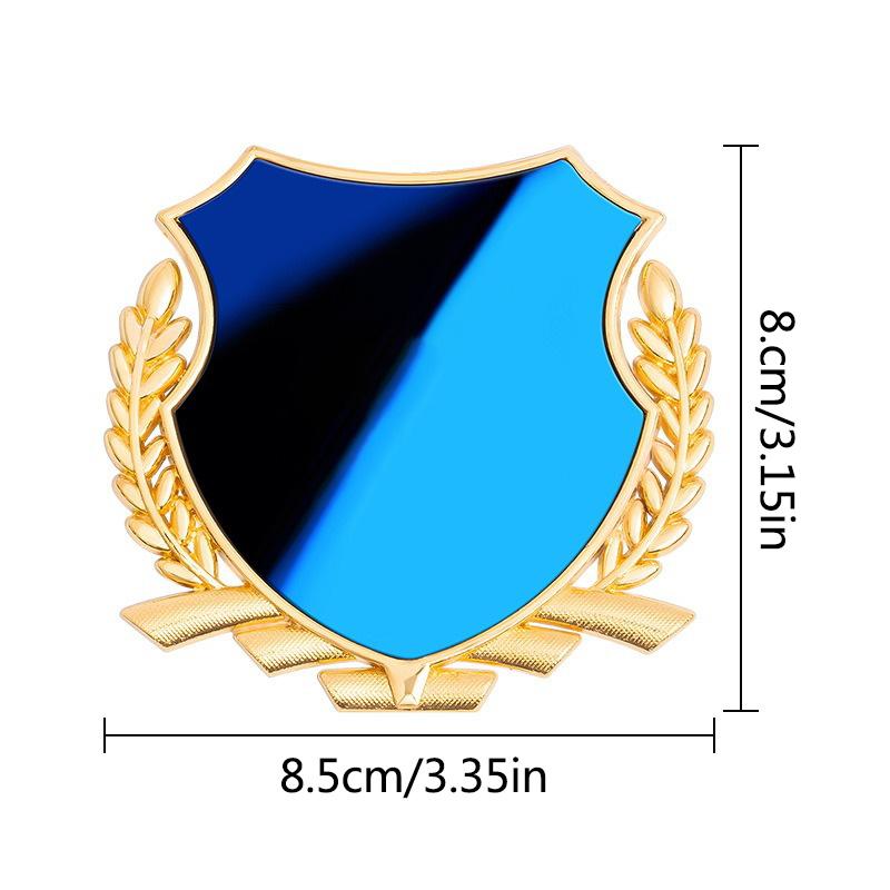3D metal shield high quality car emblem badge decoration sticker for Volvo XC60 V50 V40 XC90 S60 S40 S80l V90 V60 EX90 S90 XC40