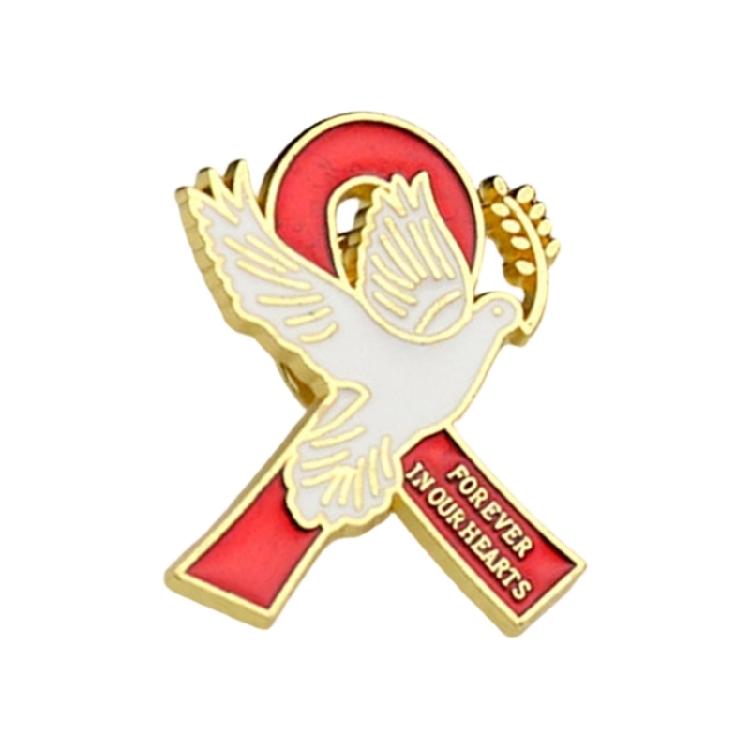 

Стильная брошь-булавка в виде птицы мира из сплава Элегантное дополнение к пиджакам шарфам сумкам Декорация на грудь Памятная брошь-булавка красный