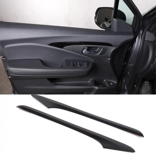 

Glossy Black Interior Door Panel Cover Trim For Honda Pilot 2016-