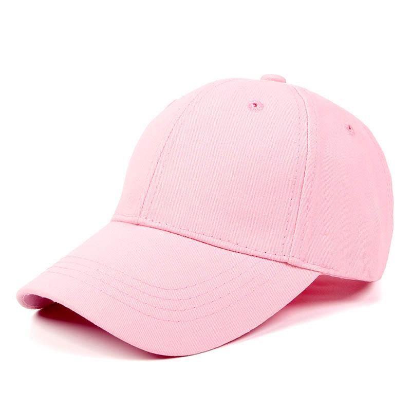 

52-54cm Children s Cotton Student Hats Boy Girl Hip-Hop Adjustable Baseball Caps for 2 3 4 5 6 Years Old