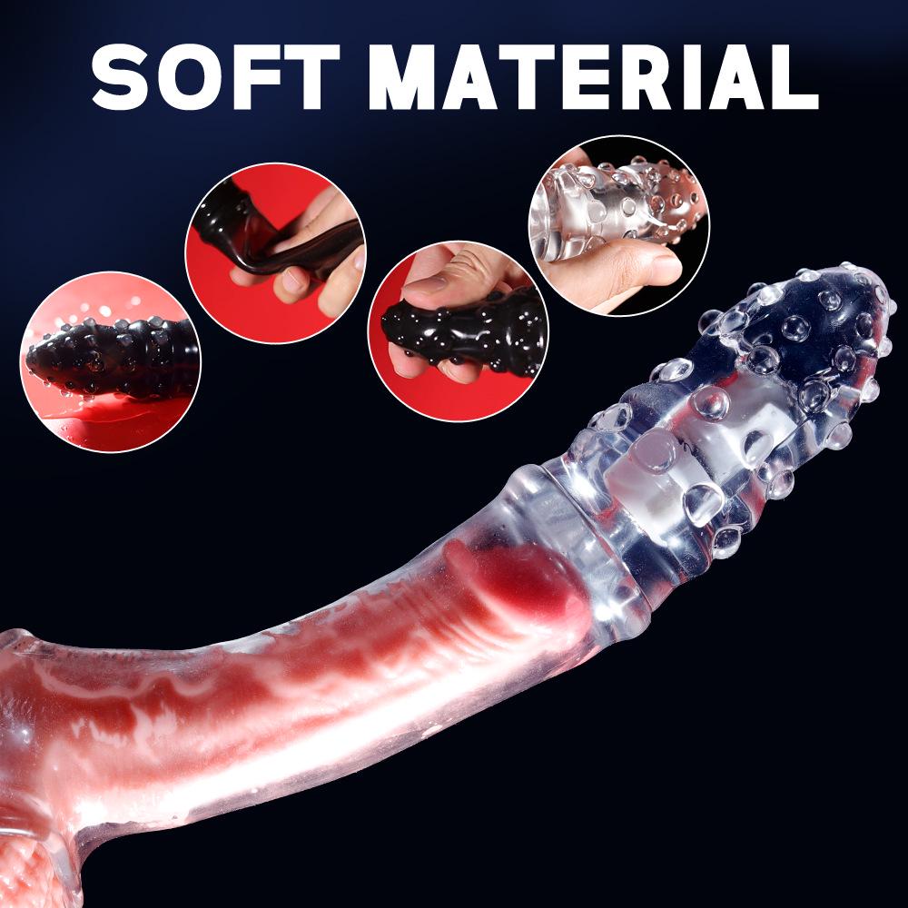 Se Niuniu Crystal Vibrating Penis Sleeve Ring: Fun for Couples