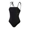 Womens/Ladies Logo Bandeau Shaping One Piece Swimsuit