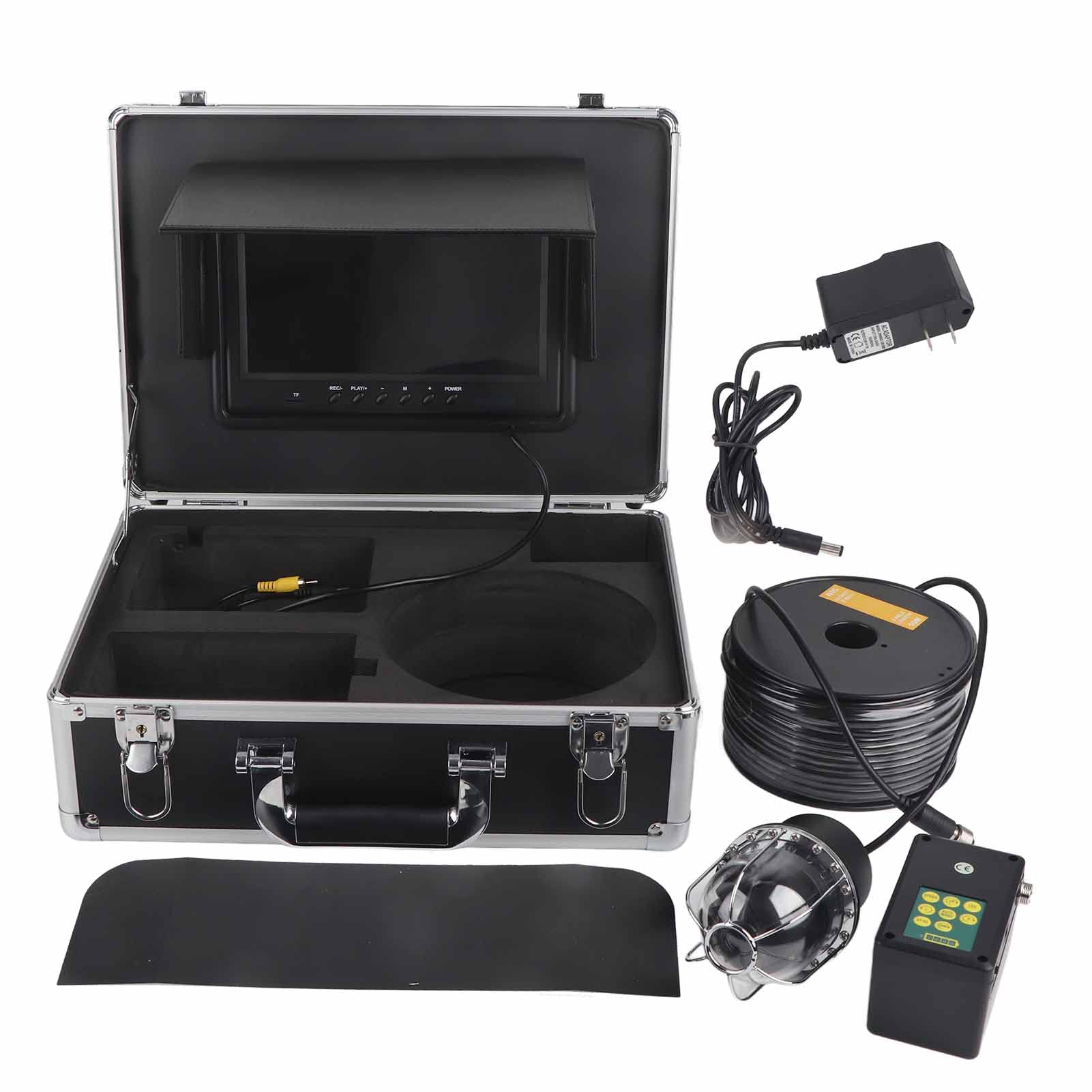 

Yitre Подводная 8G Водонепроницаемая Подводная Рыболовная Камера с Панорамным Вращением для Океана Льда Озера и Подводной Исследовательской Камеры, 360° (50m)