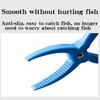 Fischkontroller Fischpinzette Rutschfester Fisch-Lip-Gripper Fischlippenklemmen Greifer Angeln Flachpinzette Tackle-Werkzeug