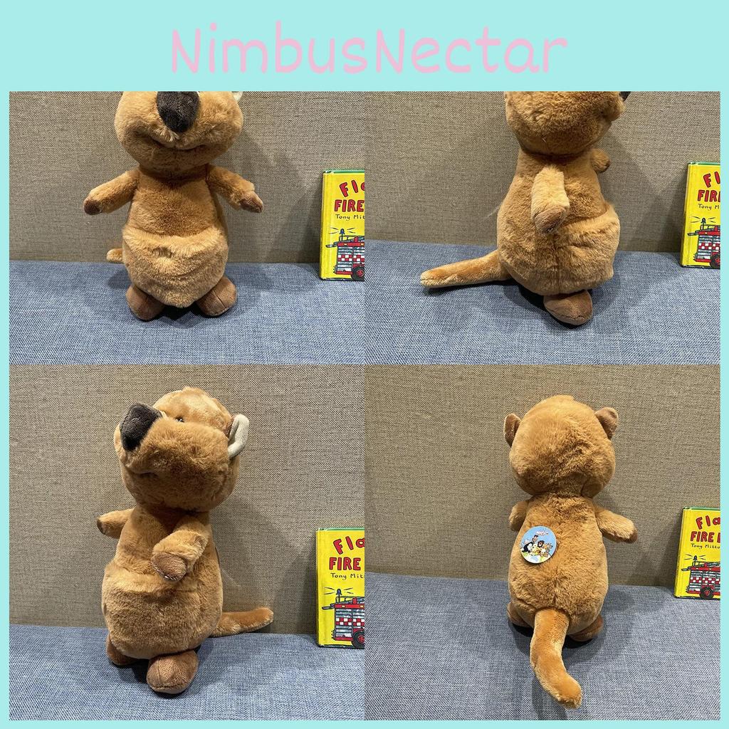 Setonix Cartoon Quokka Brachyurus Plüschpuppe Spielzeug für Kinder Geschenk Geburtstag