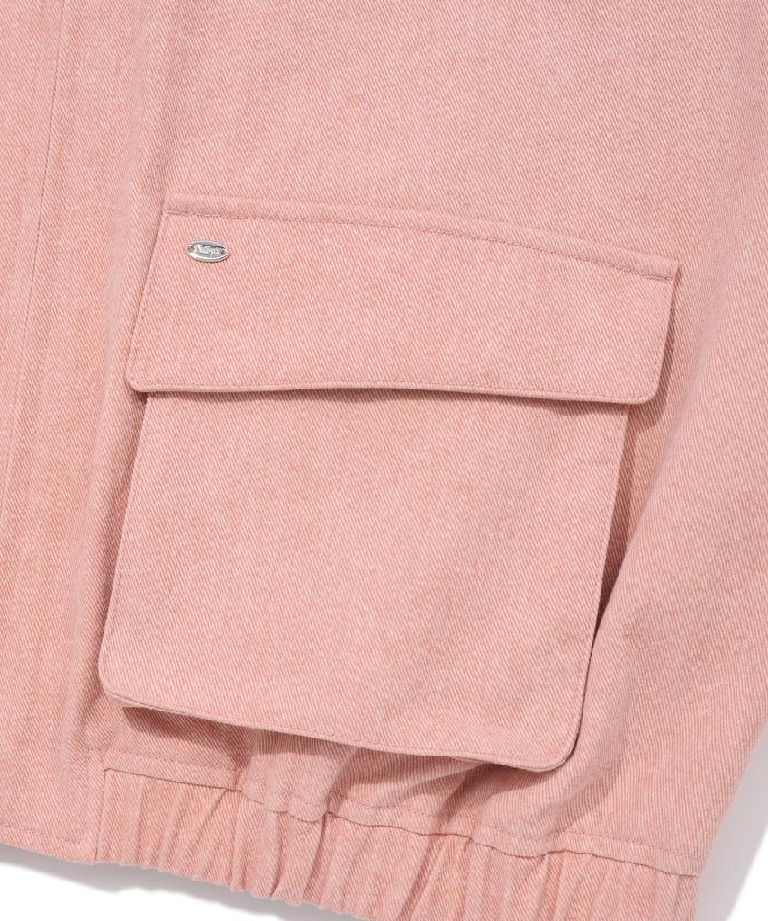 Fallett Pigment Oversized Blouson Salmon