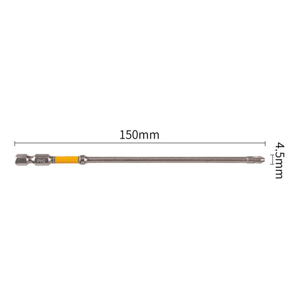 Electric Screwdriver Bit 1pc PH2 Cross 14 Hex Shank for Electric Hand Tools