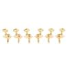 6Pcs Guitar String Tuning Peg Metal Open Tuner Key Machine Head Set Kit for Acoustic Electric