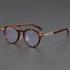 KAMMPT Vintage Round Optical Frames Men Blue Light Blocking Glasses Trendy Retro Stylish Luxury Eyewear