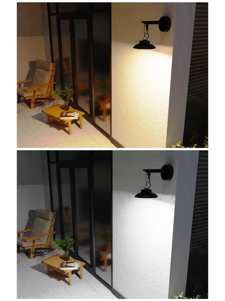 Solar Pendant Light: Waterproof Outdoor Courtyard, Aisle & Street Lighting