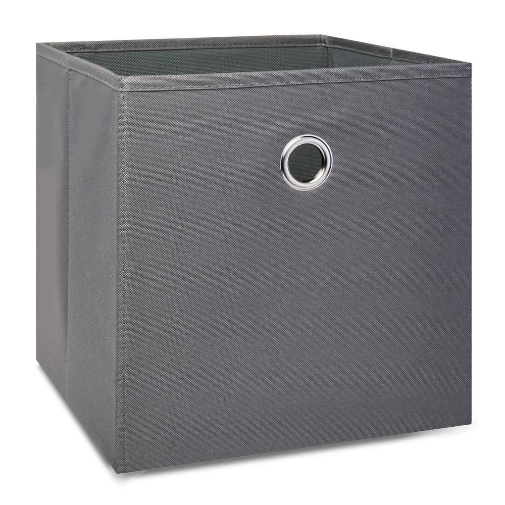 Collapsible Fabric Storage Bins 10.5in Cube Organizer 4 Pack Storage Solutions Clothes Toys Books with Carry Handles