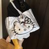 Large Capacity Bag Cartoon Lightweight Tote Bag Cute Handbag Fashion Schoolgirl Commuter Shoulder Bag