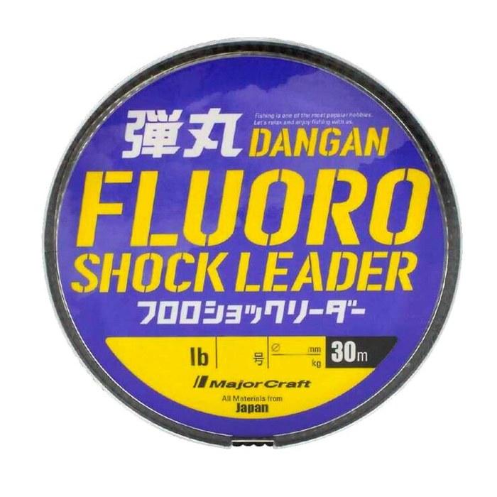Major Craft Bullet Fluorocarbon Shock Leader 30m 70lb Clear