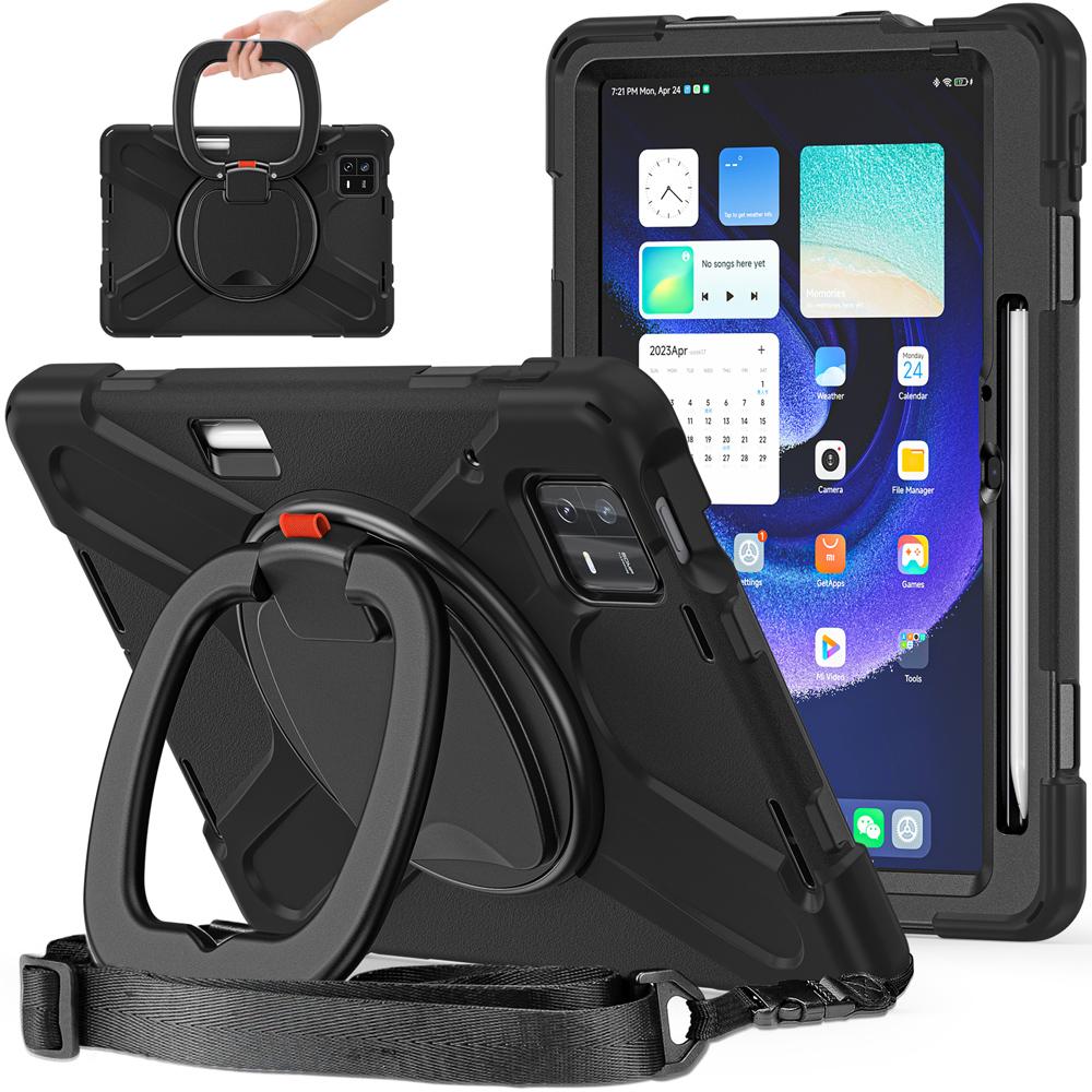 Custodie per Tablet Portatili in Silicone+PC per Xiaomi Pad8 Pad6 Pad7 Mi Pad 7 Ultra/7s/6s/5/6/7/8 Pro 8Pro Custodia Cover Shell con Supporto Rotante
