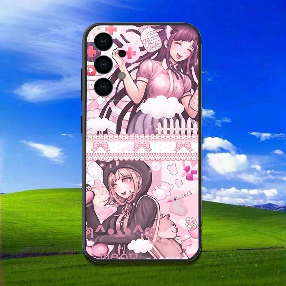 Chiaki Nanami D-Danganronpa Handyhülle Für Samsung Galaxy A13,A21s,A22,A31,A32,A52,A53,A71,A80,Weiche Schwarze Hülle