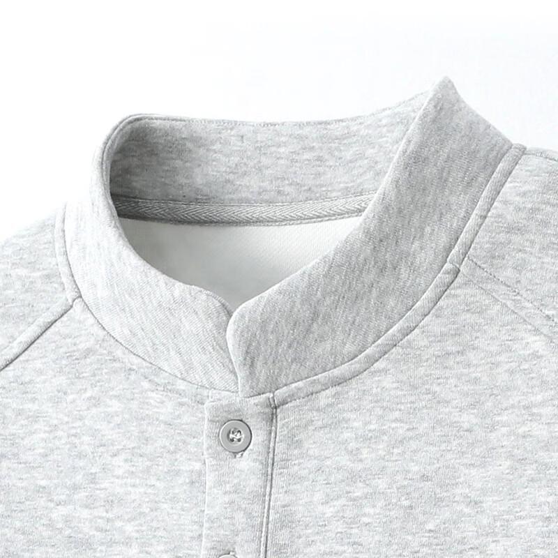 NASA MARVEL Men's Fleece-Lined Mock Neck Sweatshirt