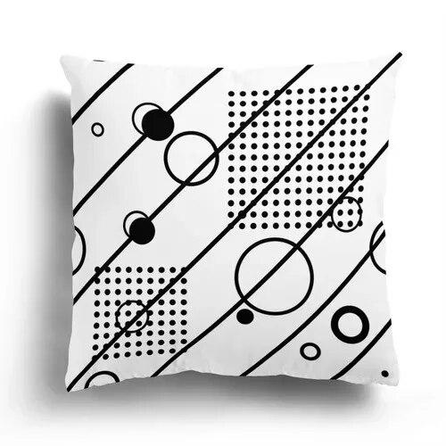 Nordic black and white simple geometric print pillow case home decoration bedroom room living room sofa cushion cover 45x45cm