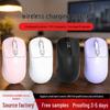 Mouse Wireless Bluetooth Reîncărcabil, cu Două Moduri, Silențios, pentru Birou și Laptop