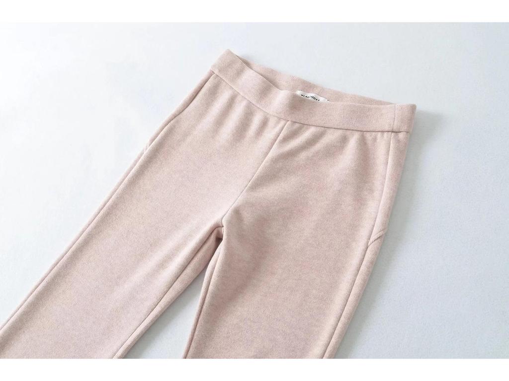 Spicy Girl Slim Fit Flared High Stretch Casual Sports Pants 2026