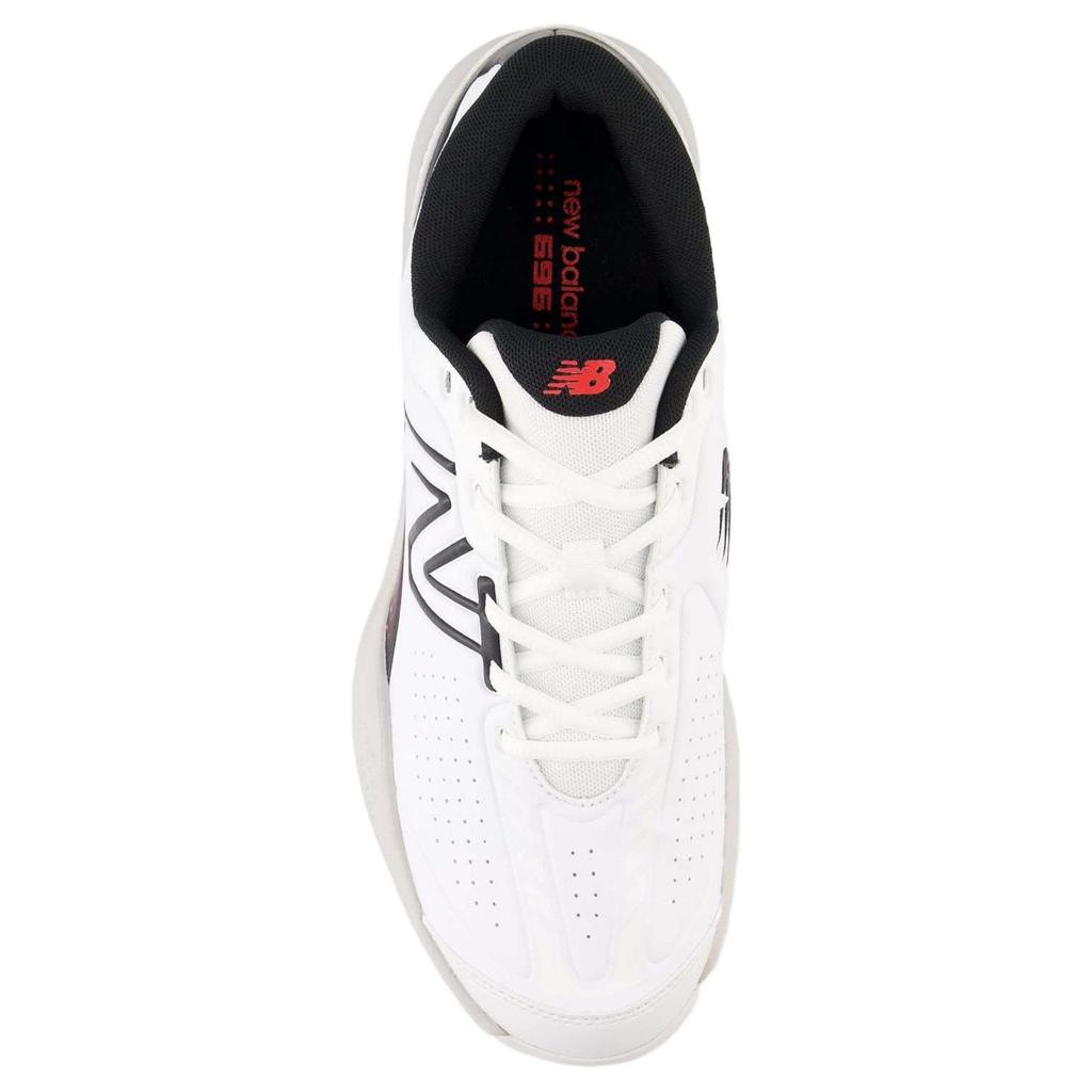 New Balance Nb 696 V5 Comfortable Low-Top Tennis Shoes Men sneaker White Red Black MCO696Y5