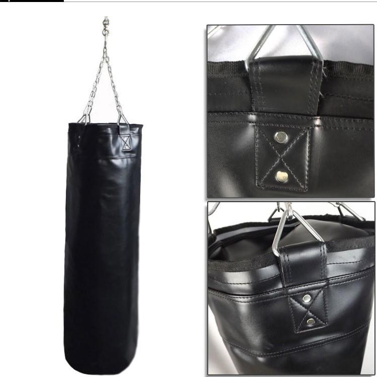 High-Strength Leather Hanging Punching Bag for Martial Arts and Taekwondo Training