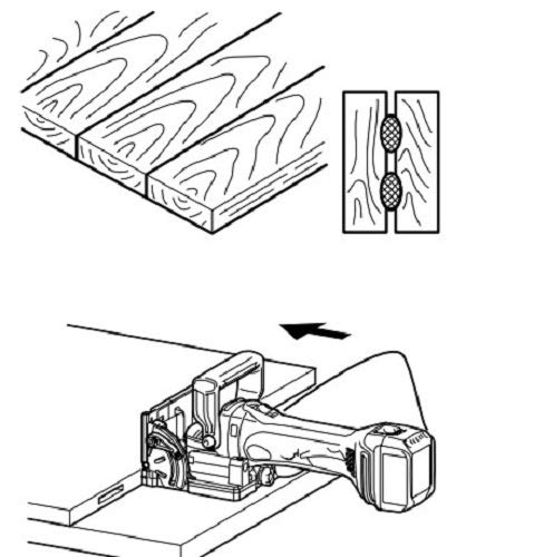 Makita Tăietor de rosturi reîncărcabil 18V, vândut separat, baterie/încărcător/cutie PJ180DZ