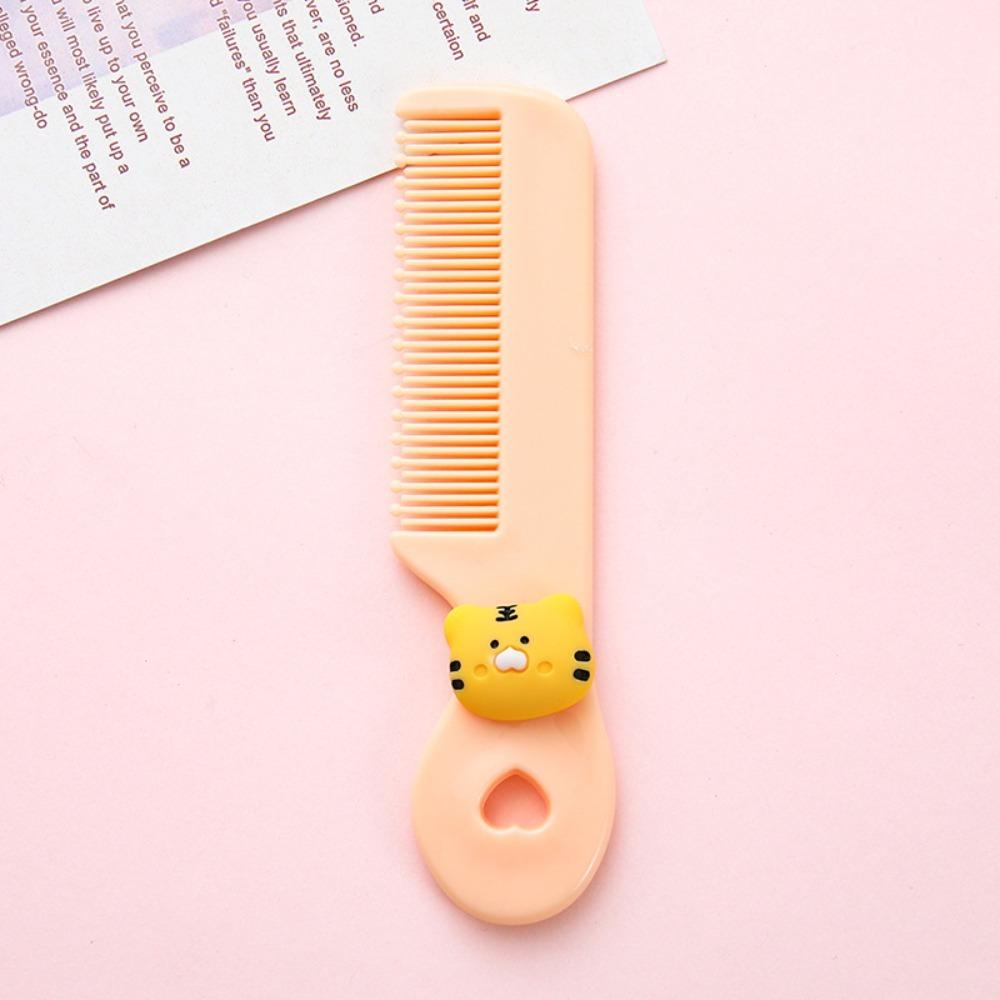 Wear Resistant Cute Student Portable Hair Comb Mini Children Baby Girl Hair Comb