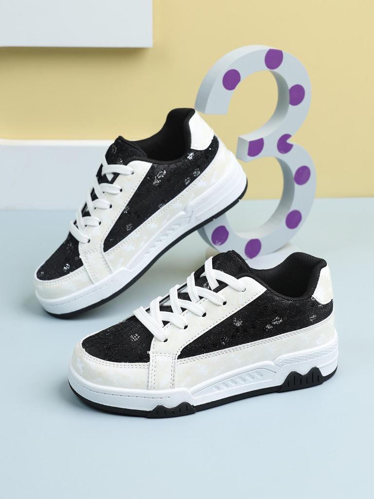 Trendy Girls' Canvas Shoes: Breathable, Versatile Flat Sneakers for Spring & Autumn