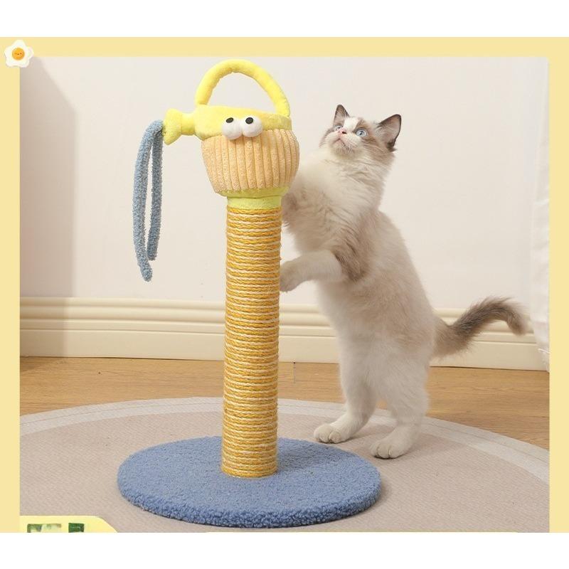 New Natural Sisal Cat Climbing Frame Water Bottle Cat Tree Protect Sofa Toy for Kittens and S