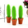 Return To School Season 1pc 0.5mm Creative Fine Stationery Cactus Bonsai Ballpoint Pen Cute Fashion Office Supplies Desk Pen