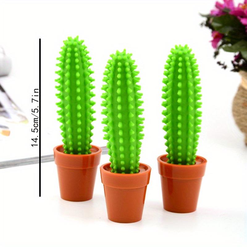 Return To School Season 1pc 0.5mm Creative Fine Stationery Cactus Bonsai Ballpoint Pen Cute Fashion Office Supplies Desk Pen