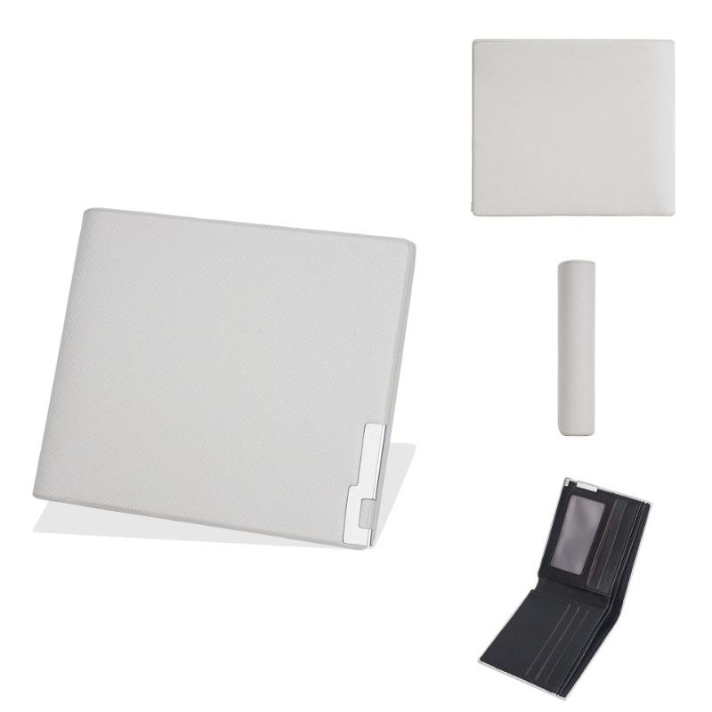 New women's wallet, high-end sense, light and thin, simple short wallet, card bag integrated female