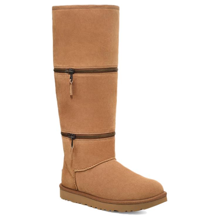 UGG Classic Ultra Tall Suede Fashion Snow Boots Women boots Caramel 1134631-CHE