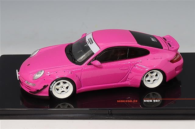 Kokusai Boeki ixo Scale RWB 997 Pink Finished Model MOC338 1/43
