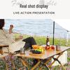 Portable Outdoor Camping Roll-Up Table