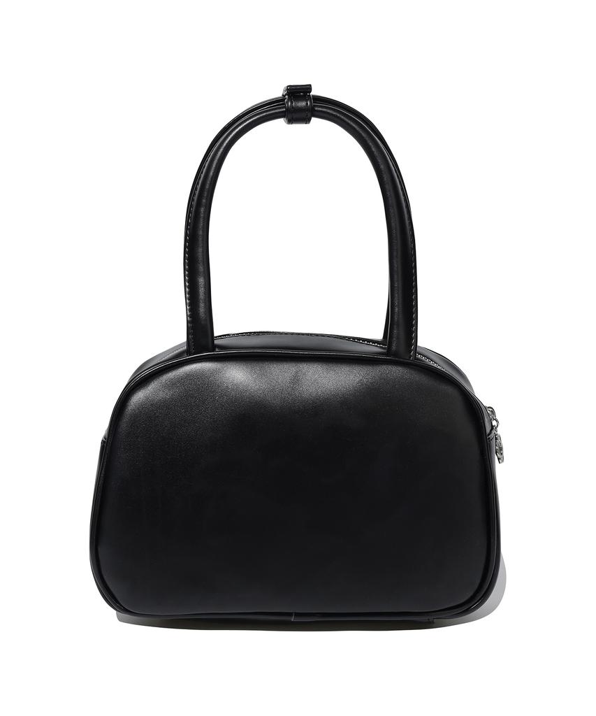 Covernat Woman Clover Heart Top Handle Tote Bag Black