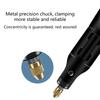 Multifunctional Rotary Tool 3.7V 18000rpm 5 Speed Cordless Grinder with 166Piece Accessory for Polishing and Engraving