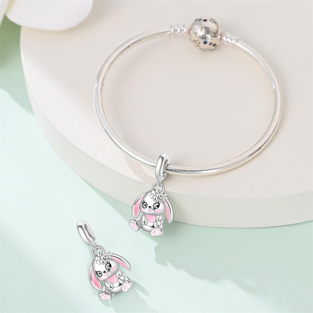 Original Design Copper Sunny And Rainy Weather Panda Treasure Charm Fit Diy Bracelet Necklace Exquisite Party Gifts