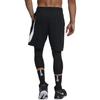 Nike Black Dri-fit 9 Inch Basketball Short Men Black/White Men's 910704-010
