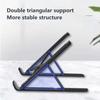 Foldable Desktop Laptop Holder With Phone Stander For Macbook For Lenovo Thinkpad For Hp Dell Adjustable Notebook Pc Riser