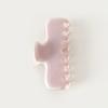 [13th] Sparkle Pearl Hair Clip - Light Pink