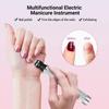 Multiple Gears Electric Nail Drill Low Noise Nails Sander File Set Electric Nail Grinder  Nail Art