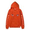Unisex Naruto Sharingan Rinnegan Eyes Fleece Hoodie, Akatsuki Anime Graphic Pullover Long Sleeve Sweatshirt