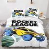 Set Biancheria da Letto Rocket League Copriletto Singolo Twin Full Queen King Size Auto Rocket League Set Letto Camera da Letto Ragazzi Copripiumino