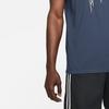 Nike T Shirts Men's Obsidian Color Crew Neck Moderate DD9344-451