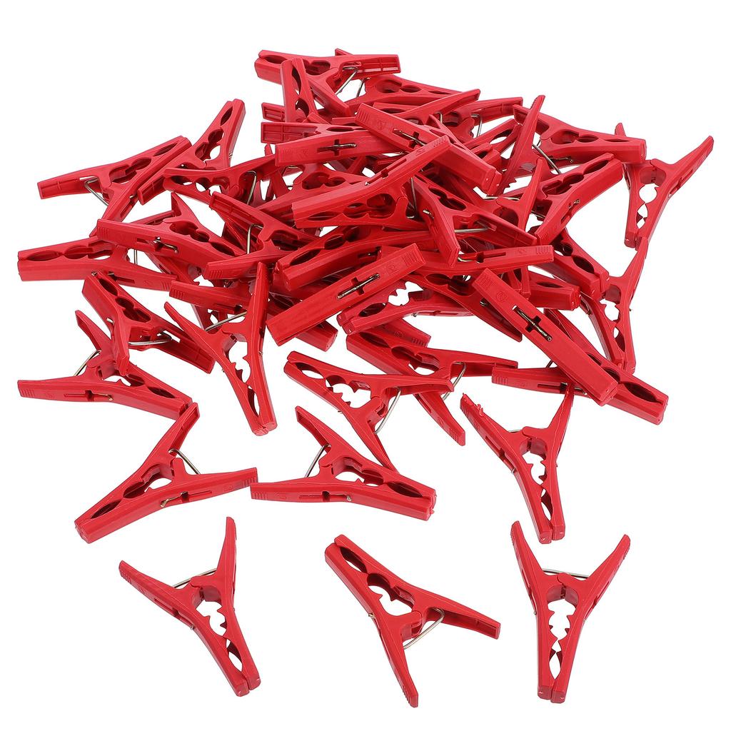 50Pcs Plant Support Clips Heavy Duty Reusable Plastic Vine Clamps for Tomato Cucumber Orchid Climbing Plants Garden Trellis